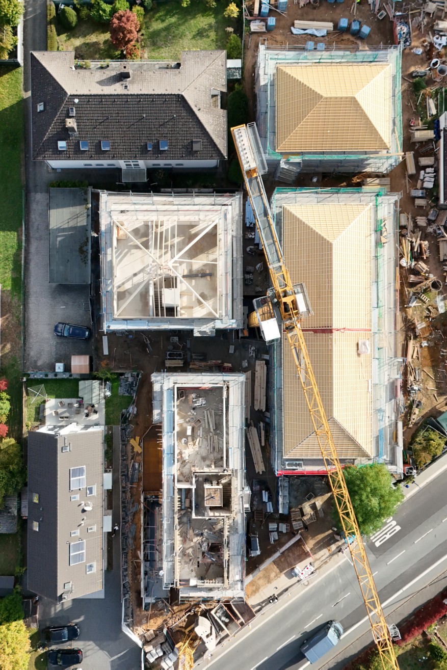 Neubau einer Wohnanlage - 5 MFH mit 25 WE und einer Tiefgarage