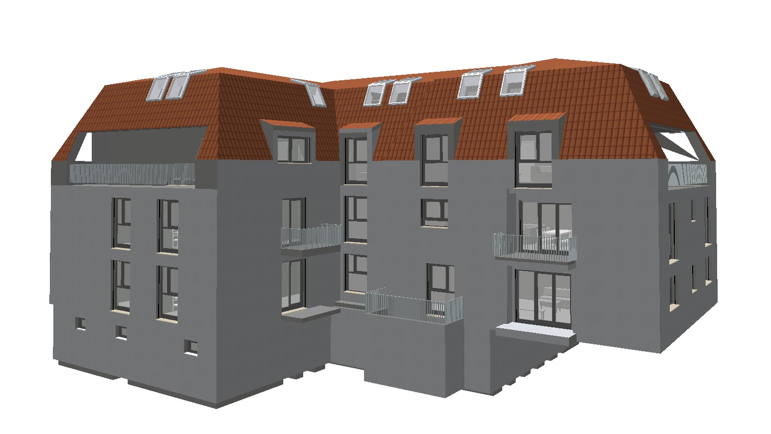 Neubau eines Wohnheimes mit 12 WE - Obertshausen